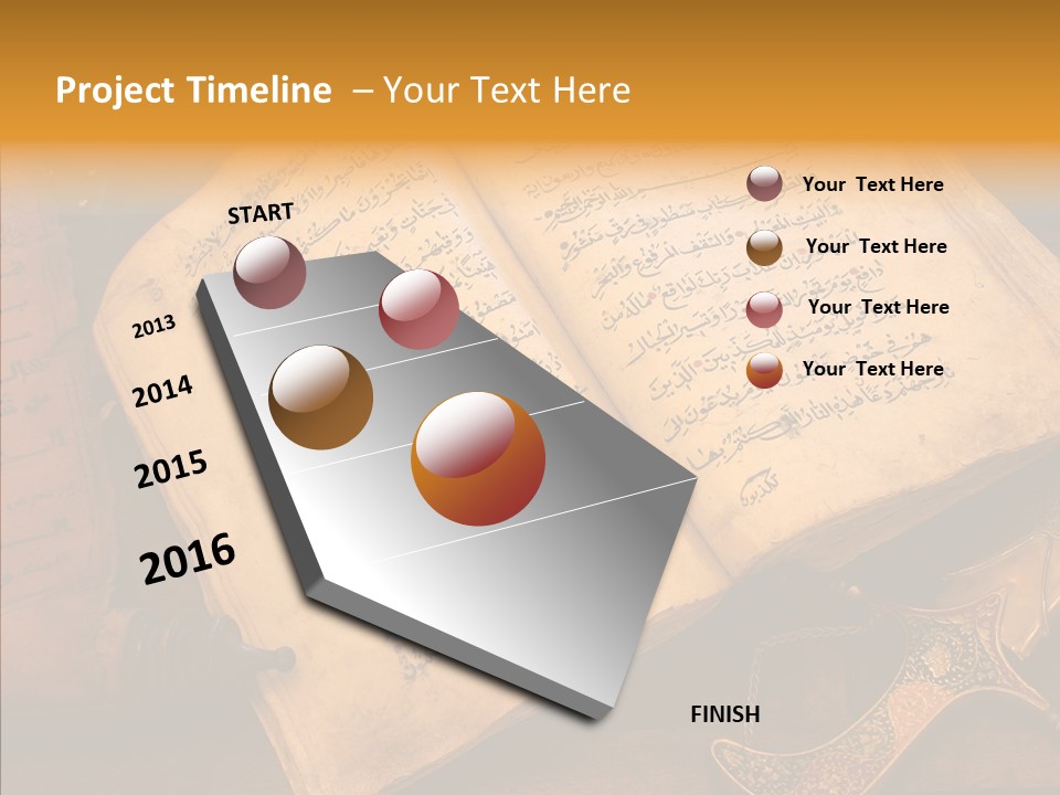 Prophecy God Arabian PowerPoint Template