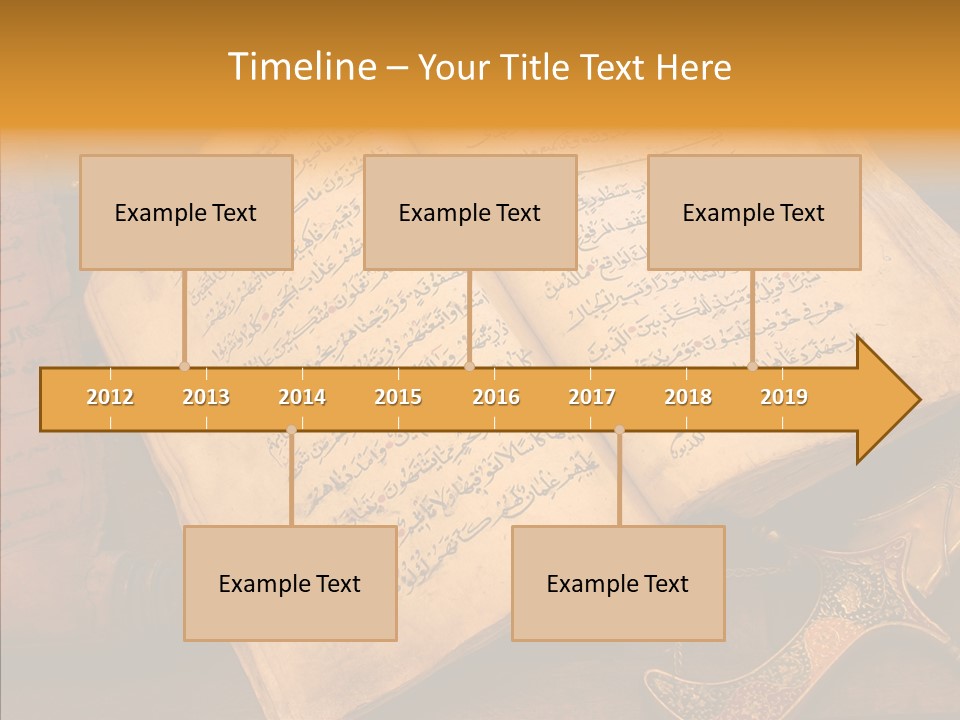 Prophecy God Arabian PowerPoint Template