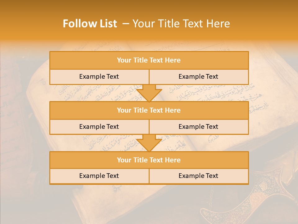 Prophecy God Arabian PowerPoint Template