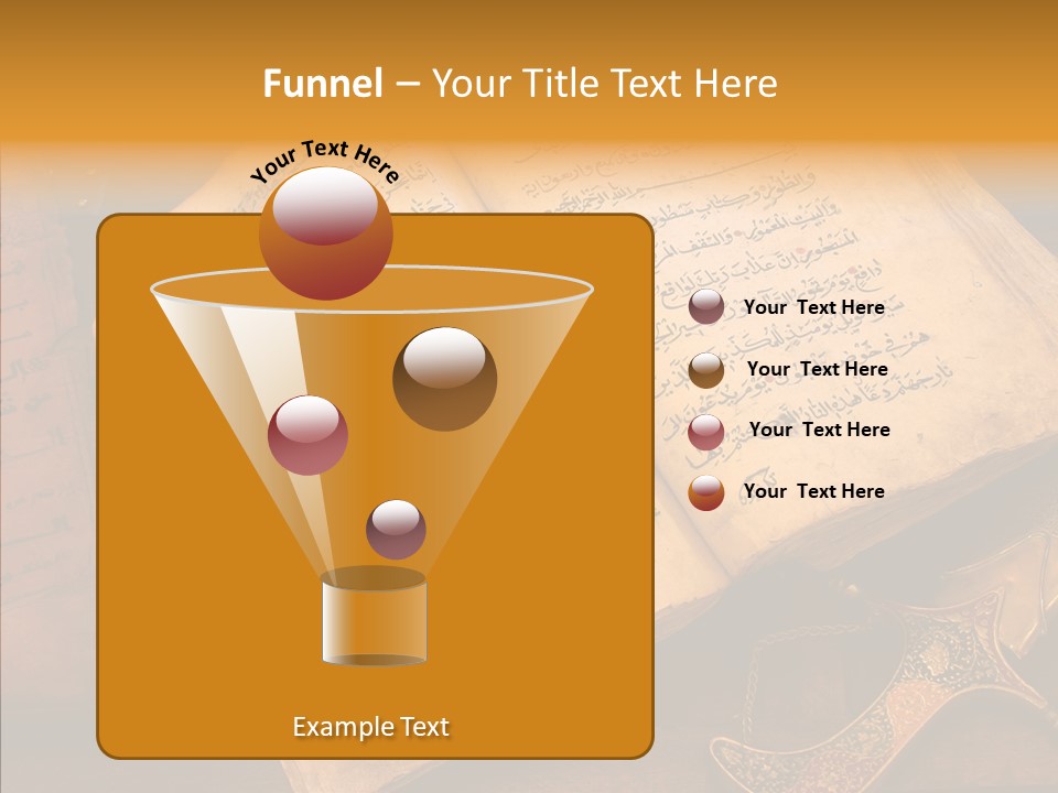 Prophecy God Arabian PowerPoint Template