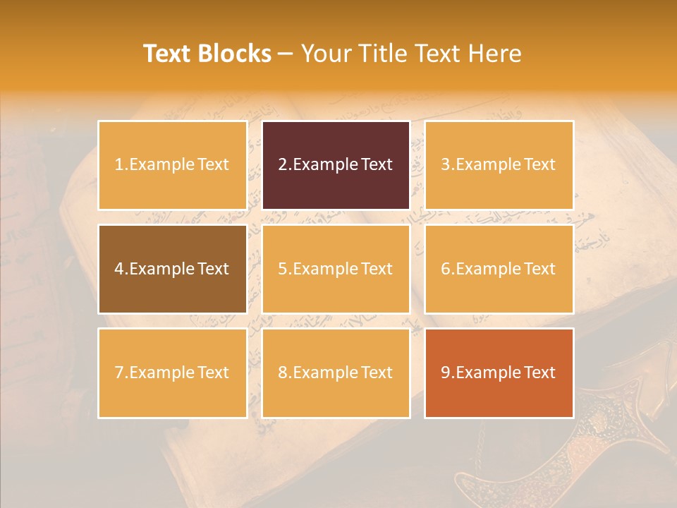 Prophecy God Arabian PowerPoint Template