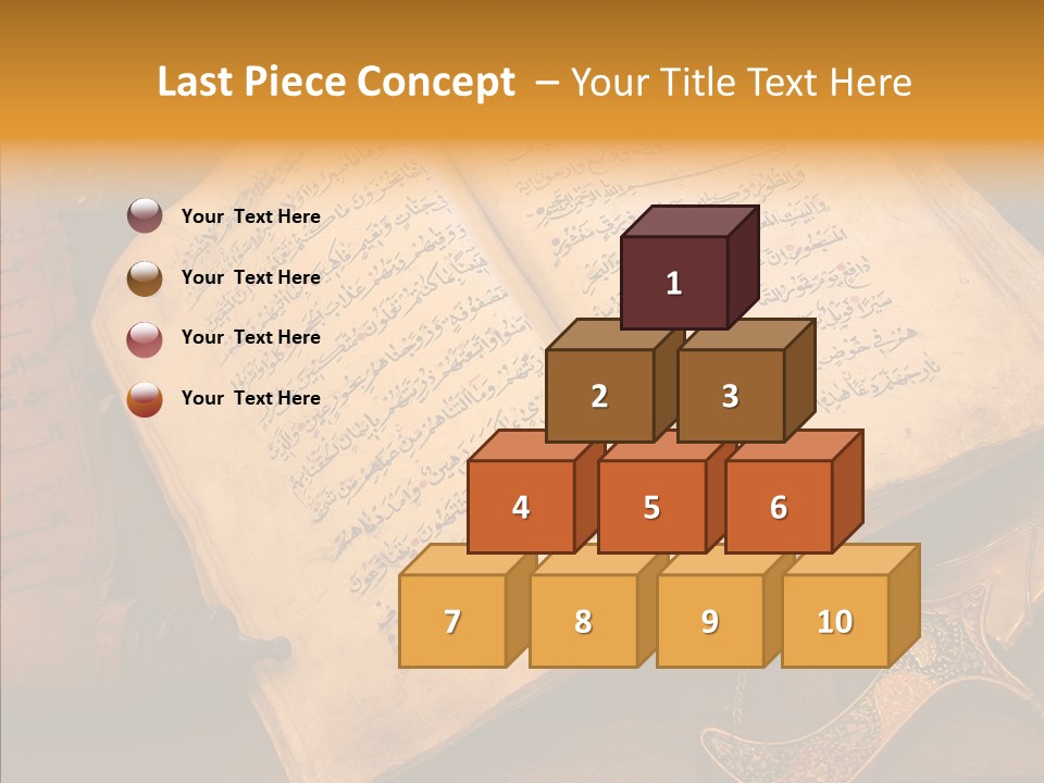 Prophecy God Arabian PowerPoint Template