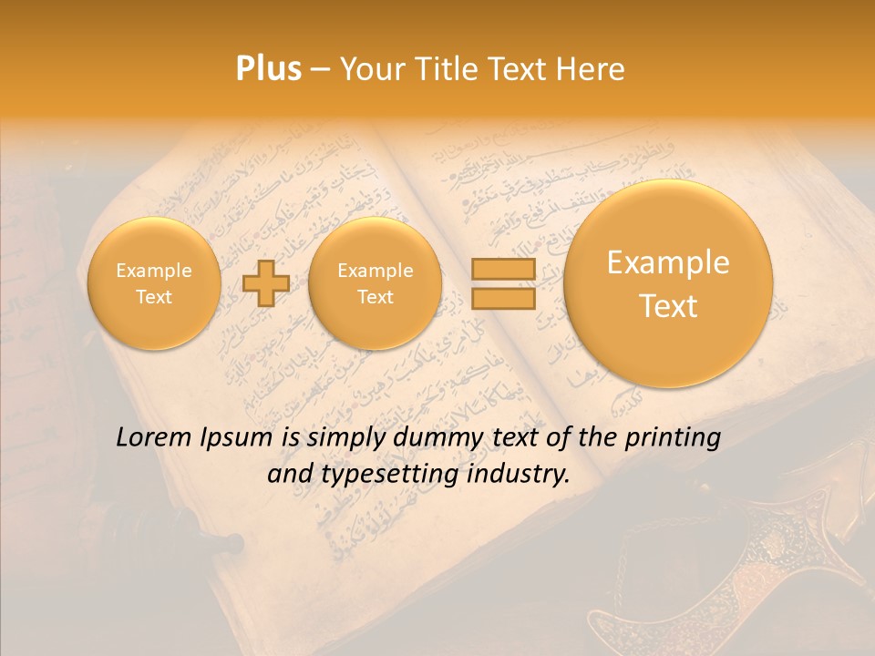 Prophecy God Arabian PowerPoint Template