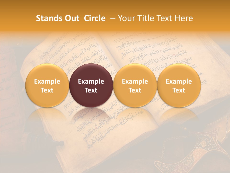 Prophecy God Arabian PowerPoint Template