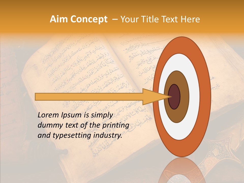 Prophecy God Arabian PowerPoint Template