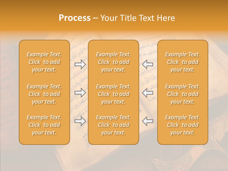 Prophecy God Arabian PowerPoint Template