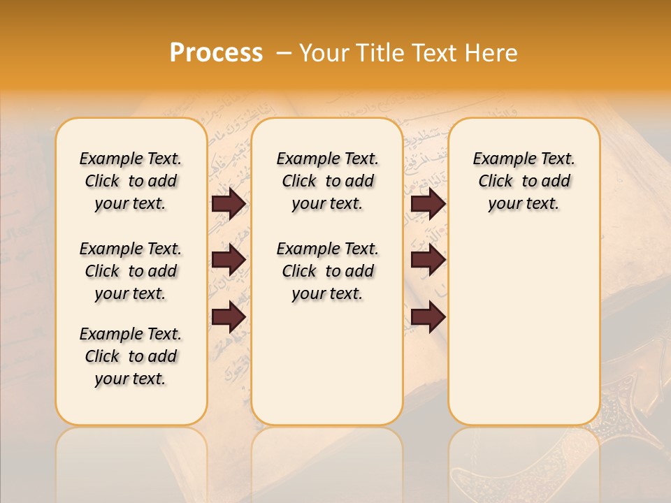 Prophecy God Arabian PowerPoint Template