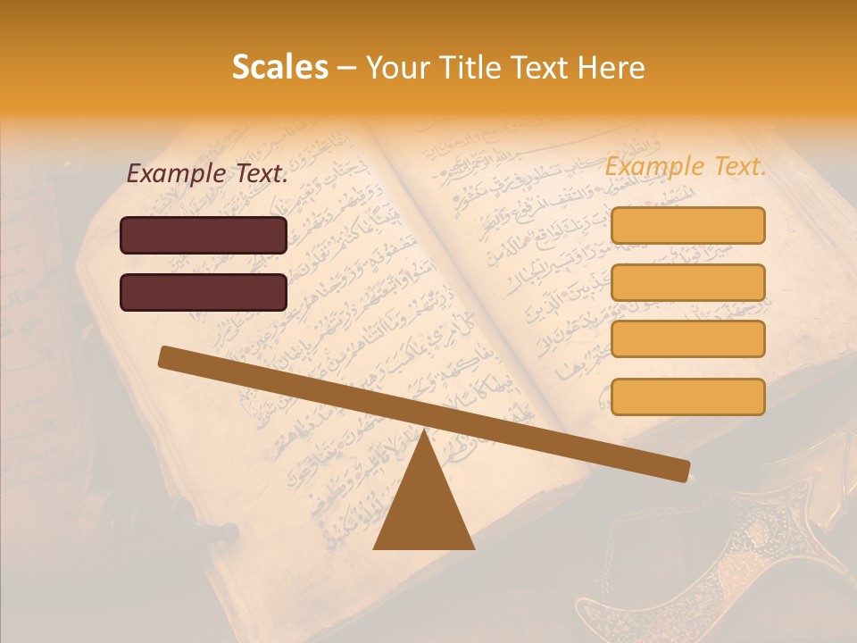 Prophecy God Arabian PowerPoint Template