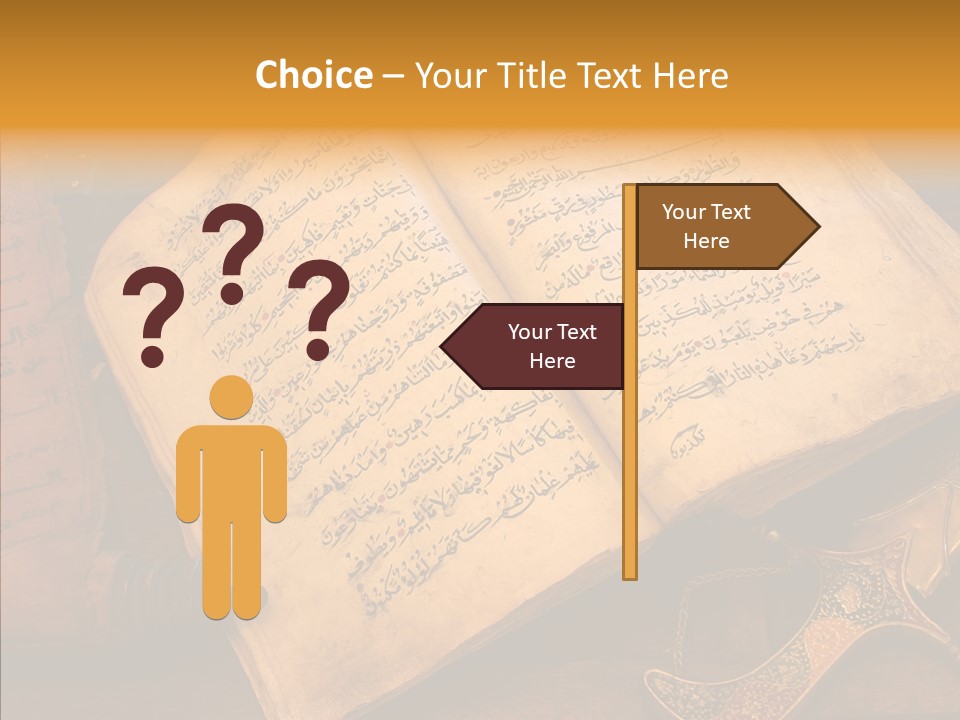 Prophecy God Arabian PowerPoint Template