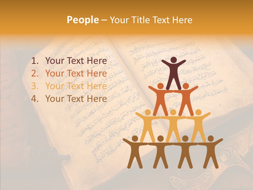 Prophecy God Arabian PowerPoint Template