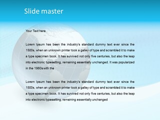 Planet Vector Artwork PowerPoint Template