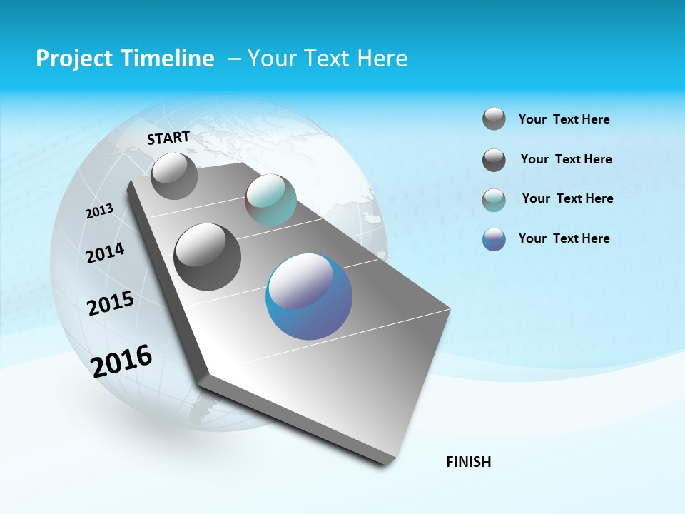Planet Vector Artwork PowerPoint Template