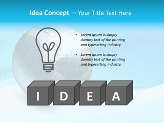 Planet Vector Artwork PowerPoint Template
