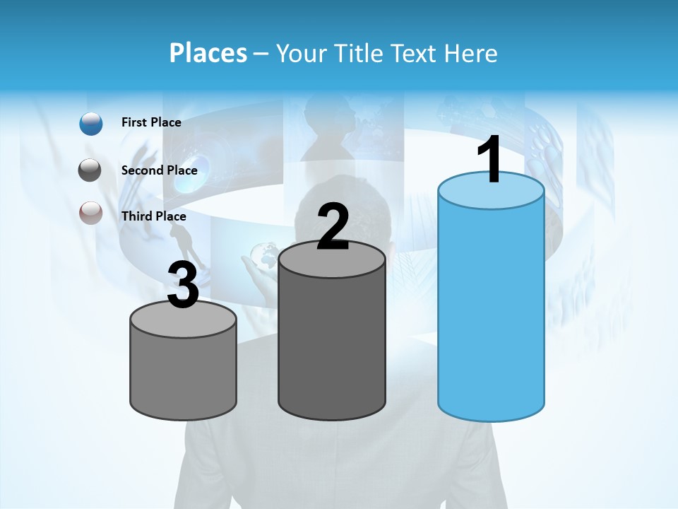Information Symbol Future PowerPoint Template