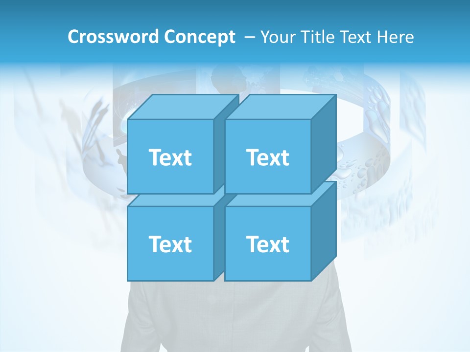 Information Symbol Future PowerPoint Template