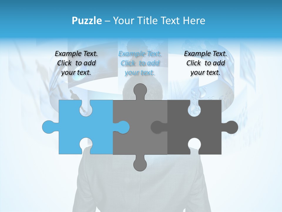 Information Symbol Future PowerPoint Template