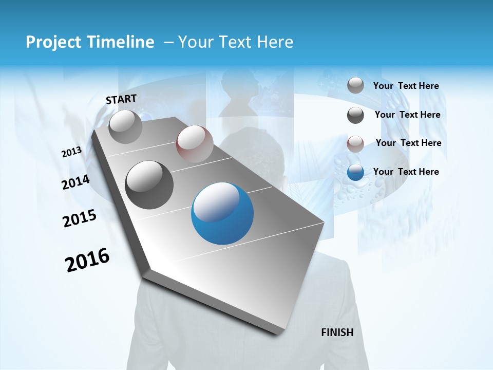Information Symbol Future PowerPoint Template