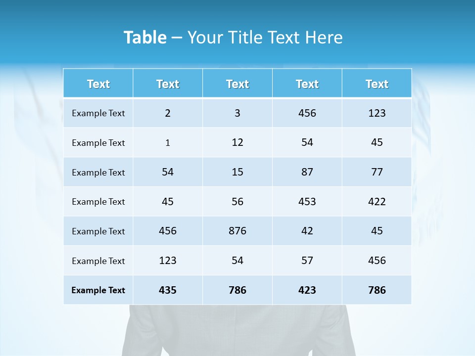 Information Symbol Future PowerPoint Template
