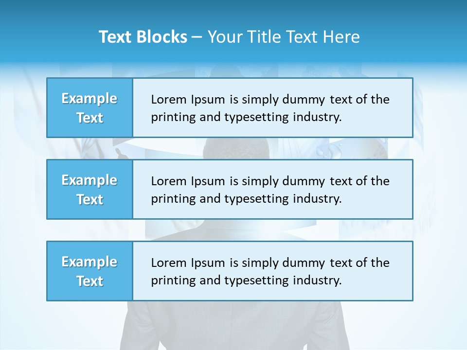Information Symbol Future PowerPoint Template