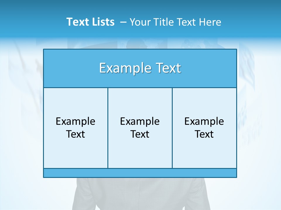 Information Symbol Future PowerPoint Template