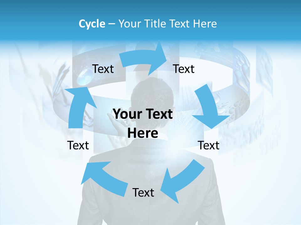 Information Symbol Future PowerPoint Template