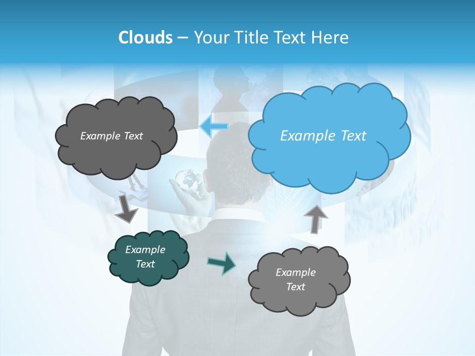 Information Symbol Future PowerPoint Template