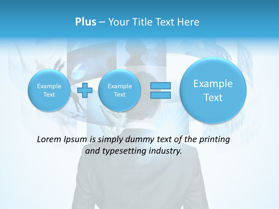 Information Symbol Future PowerPoint Template