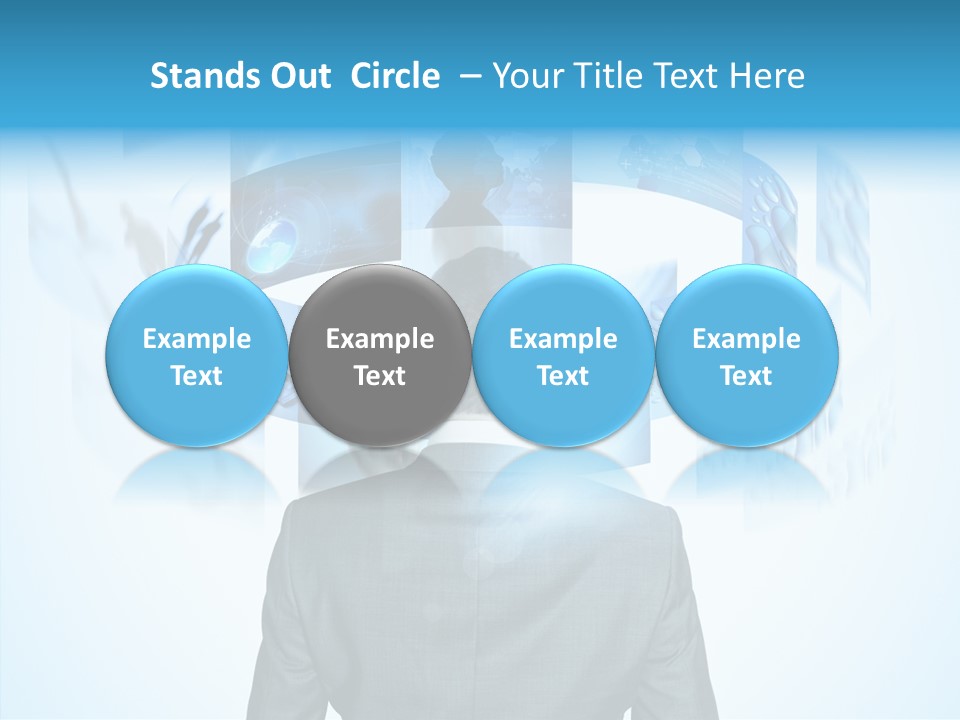 Information Symbol Future PowerPoint Template