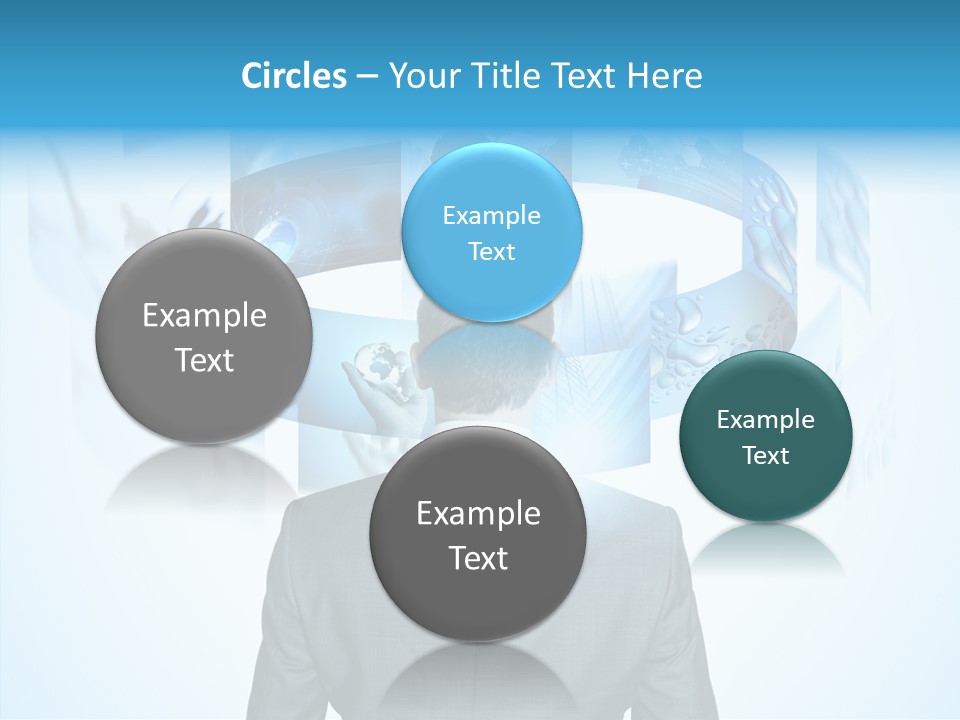 Information Symbol Future PowerPoint Template