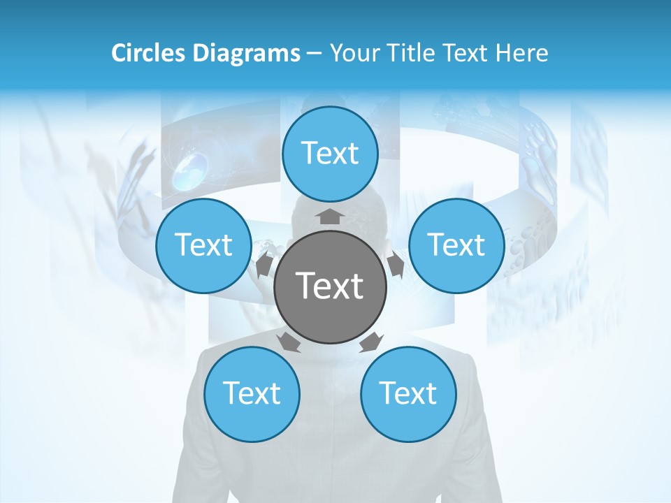 Information Symbol Future PowerPoint Template