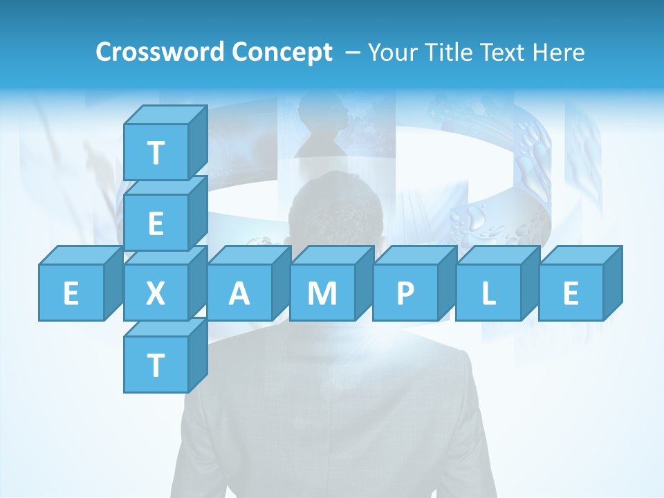 Information Symbol Future PowerPoint Template