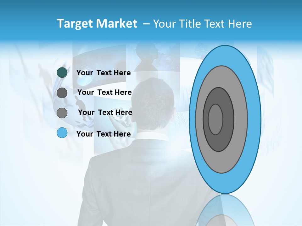 Information Symbol Future PowerPoint Template