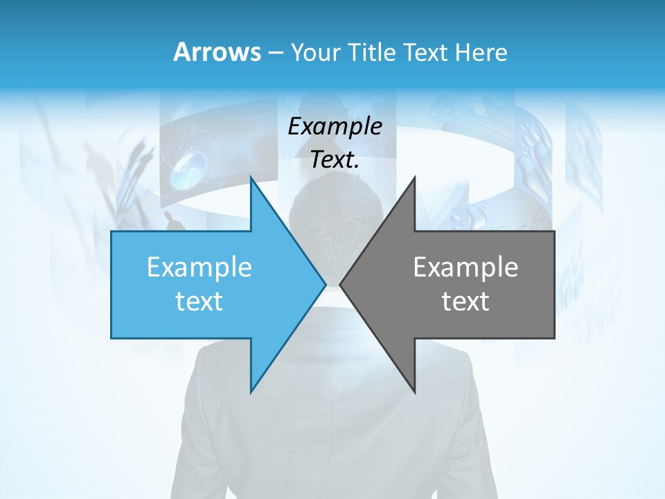 Information Symbol Future PowerPoint Template