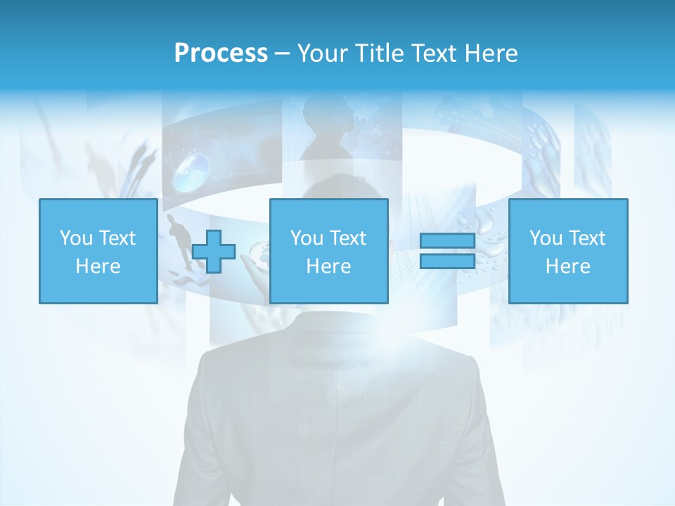 Information Symbol Future PowerPoint Template