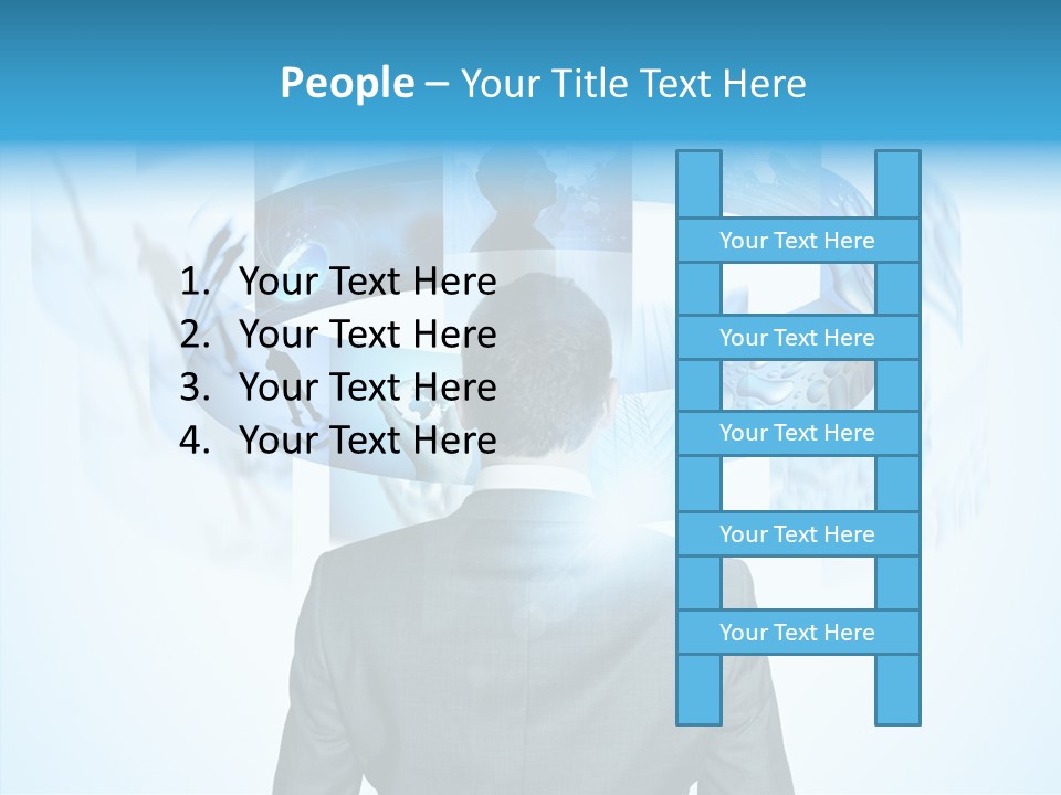 Information Symbol Future PowerPoint Template