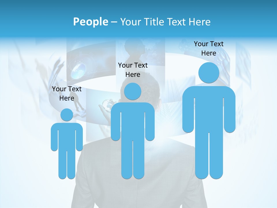 Information Symbol Future PowerPoint Template