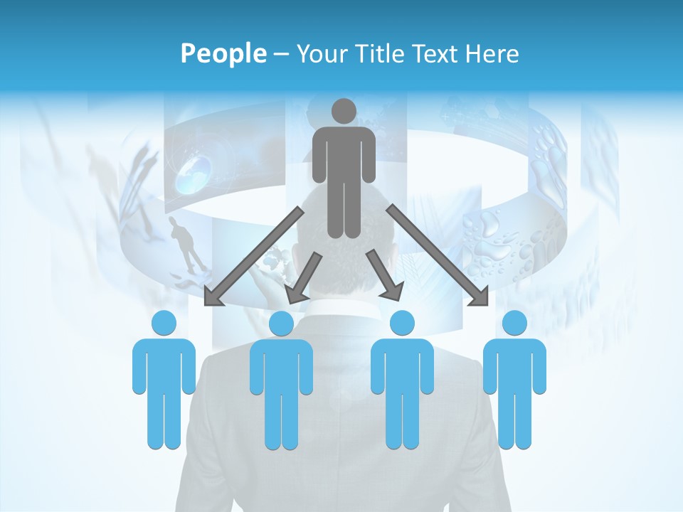 Information Symbol Future PowerPoint Template