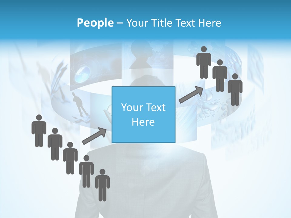 Information Symbol Future PowerPoint Template