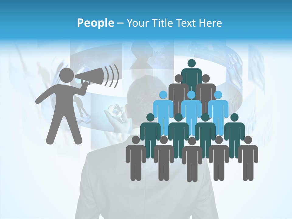 Information Symbol Future PowerPoint Template