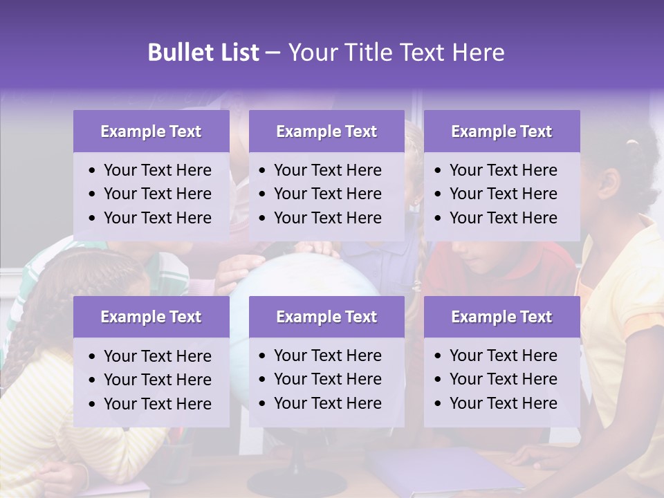 Showing Teacher Portrait PowerPoint Template