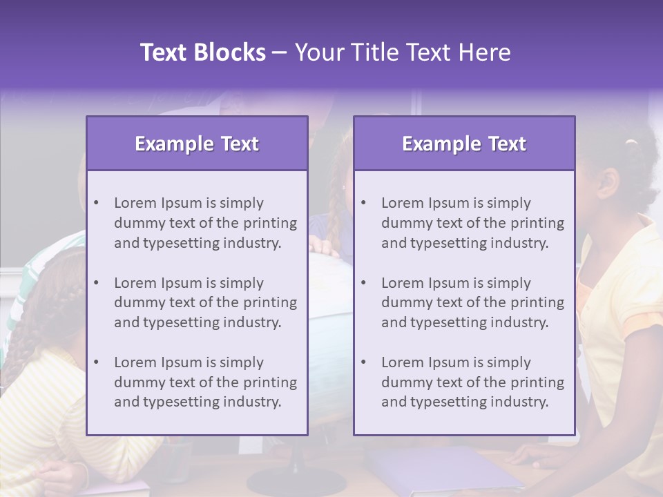 Showing Teacher Portrait PowerPoint Template