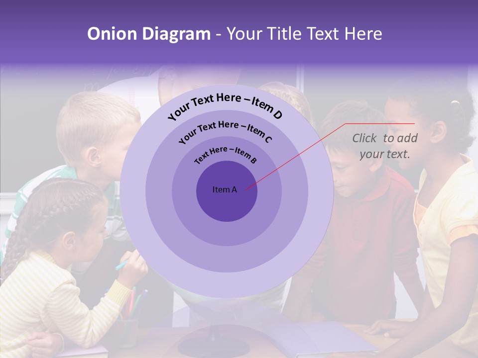 Showing Teacher Portrait PowerPoint Template