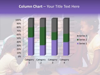 Showing Teacher Portrait PowerPoint Template