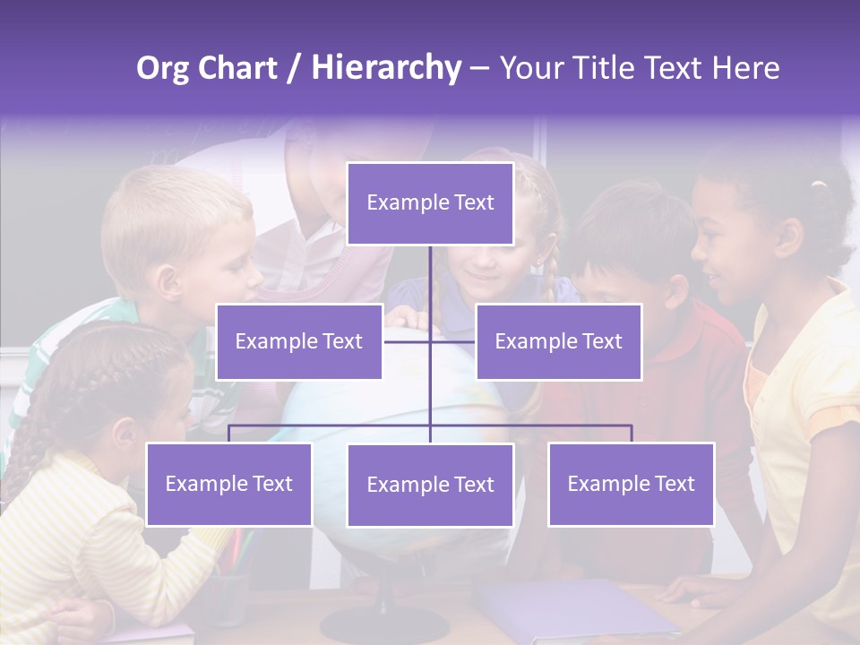 Showing Teacher Portrait PowerPoint Template