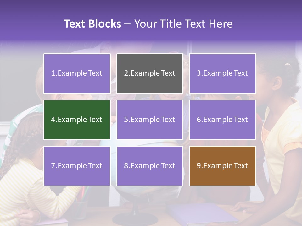 Showing Teacher Portrait PowerPoint Template