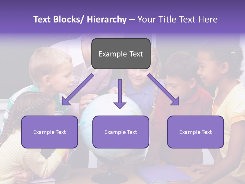Showing Teacher Portrait PowerPoint Template