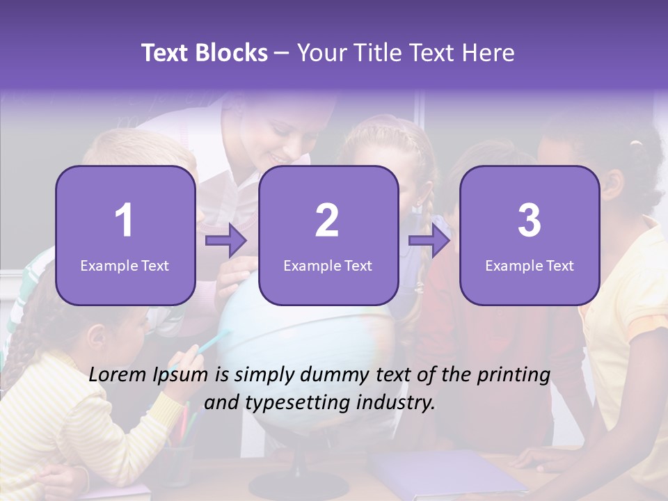 Showing Teacher Portrait PowerPoint Template