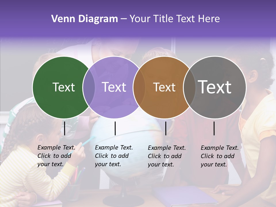 Showing Teacher Portrait PowerPoint Template