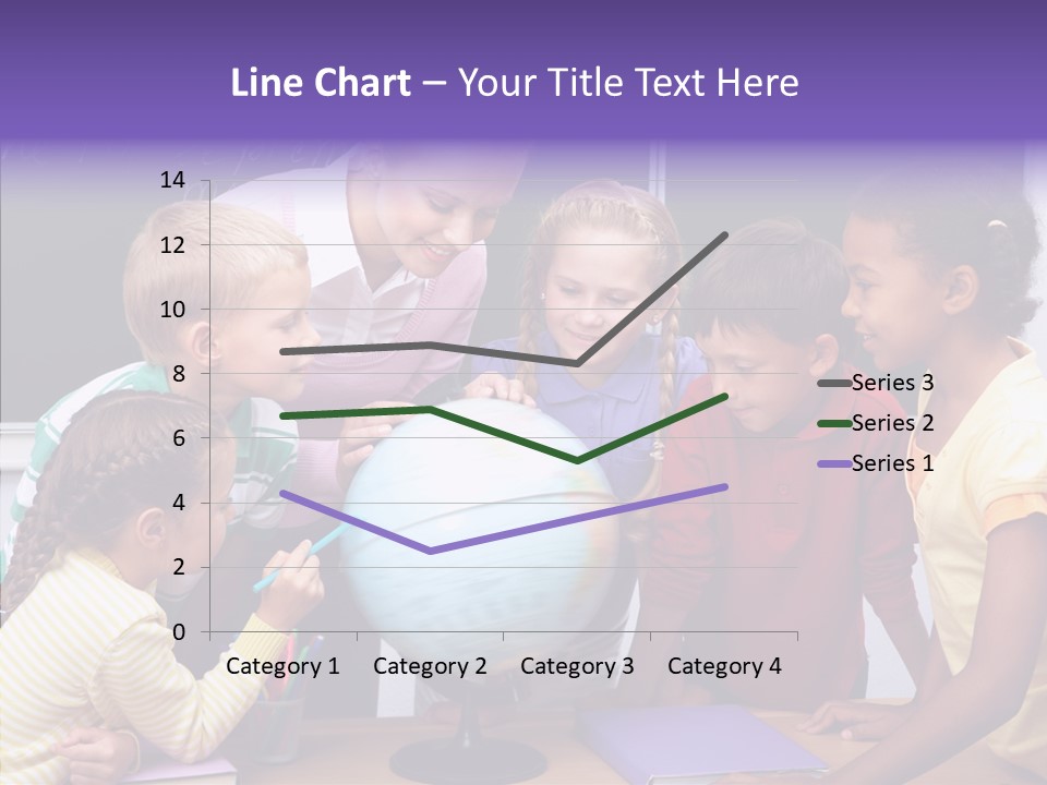Showing Teacher Portrait PowerPoint Template