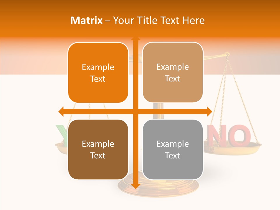 Measuring Vote Solution PowerPoint Template